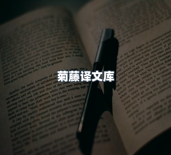 关于菊藤译文库